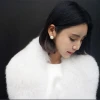 Korean best-selling classic European and American style double-sided large and small ball street stall pearl jewelry stud earrings, versatile mixed jewelry batch Specification image